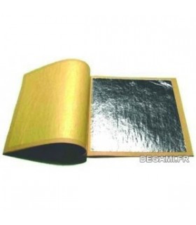 Aluminium 95 x 95 mm  - Le carnet de 25 feuilles