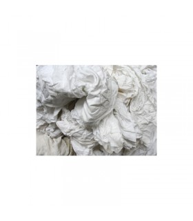 Chiffon s coton blanc carton de 10KGS