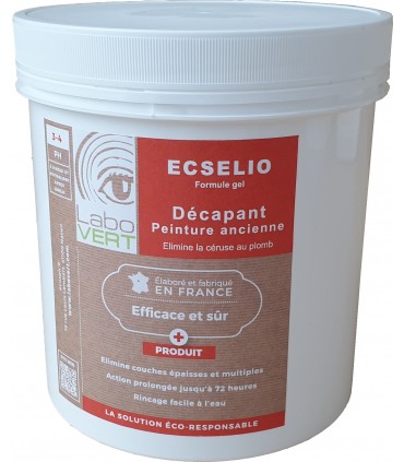 Décapant écologique Labovert ECSELIO Peintures anciennes - 1 litre
